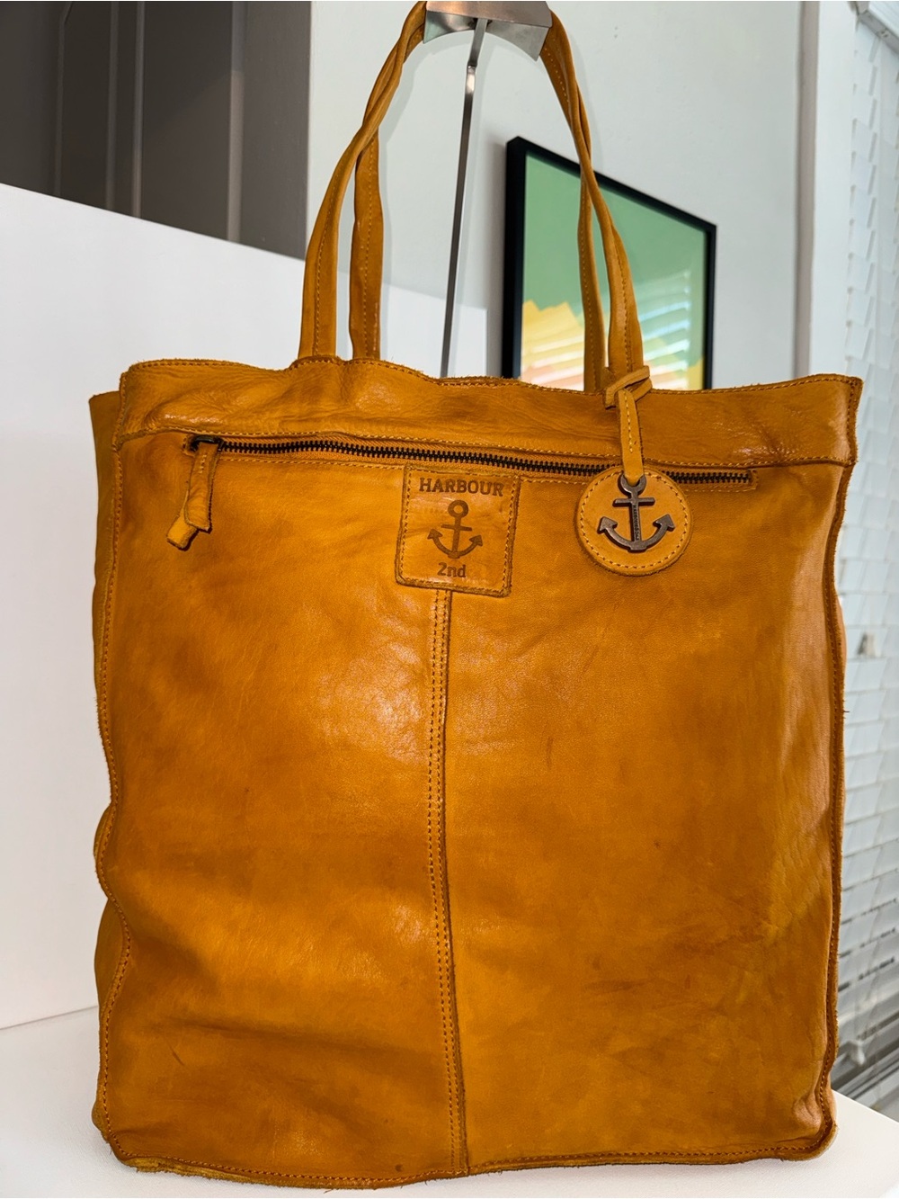 Harbour 2nd Shopper Elbe 2 Genuine Leather Tote